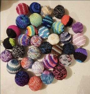 Handmade Ferret, Cat, Kitten, Small Animal Silent Ball Toys